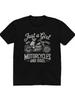 Just a Girl Who Loves Motorcycles and Dogs T-Shirt