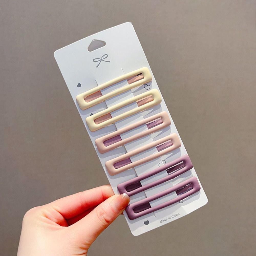 

Корейский стиль Прямоугольные шпильки для волос Глазированные головные уборы Высококачественные заколки для волос 5