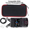 co2CREA Storage Case Compatible with TASCAM Portacapture X6 Recorder Black Lightweight Protective Case