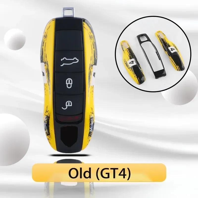 Pour Porsche Cayenne 718 MACAN Panamera 911 Macan Boxster Cayman Coque de remplacement Coque de clé de voiture à distance Couvercle de remplacement Accessoires