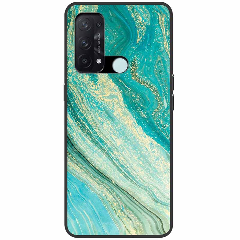 Case for Oppo Reno 5A Cover 3A A54 5G Marble Soft TPU Silicone Phone Covers for Oppo Reno5 A Case Reno3 A Reno5A Bumper Cool