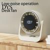 Desktop Airflow Fan for Kitchen Portable Fan, USB Rechargeable Personal Cooling with Adjustable Travel Airflow, Quiet Air Circulator Office Dormitory