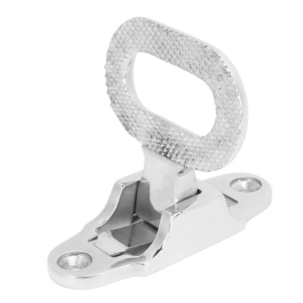 Folding Mast Step 316 Stainless Steel Mirror Polished Antislip Universal Fit for Boat RV Truck Yacht