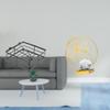 Luxury Tissue Paper Dispenser And Leaf Statue Iron Figurine Decorative Napkin Holder for Kitchen