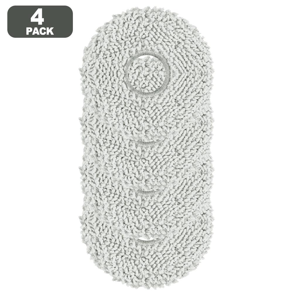 Replacement Microfiber Mop Cloths for Eureka J15 Max Ultra Self Emptying Robot Vacuum 4 or 10 Pack Cleaning Cloths