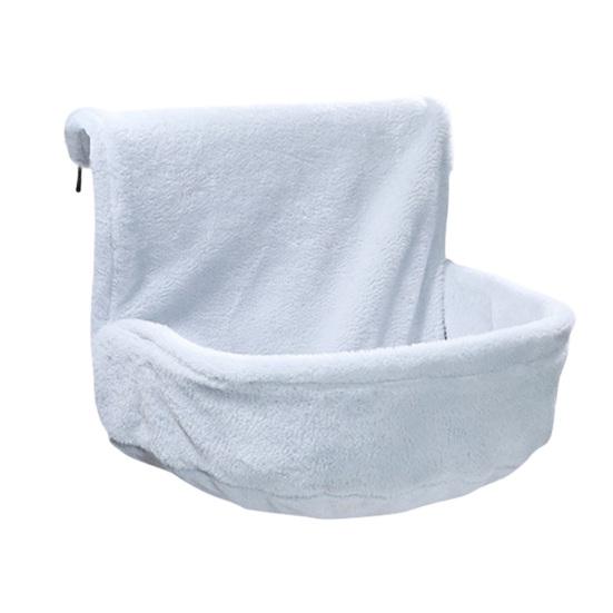 Hanging Cat Bed Cat Window Perch Bedside Plush Hammock Nest with Removable Washable Cover for Indoor Cats Sleeping Rest