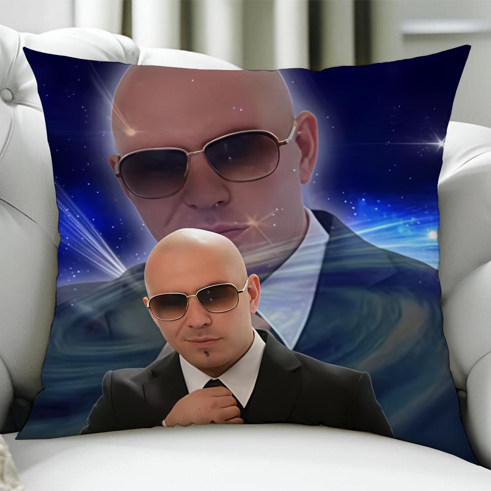 

Singer M-Mr 305 P-Pitbull Global Hippie cushion cover Birthday Anniversary Gifts Double Sided Printed Zipper Cushion Cover 12x12Inch