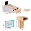 Wooden Cash Register Set Funny Role Play Toy for Toddler Birthday Gift Kids