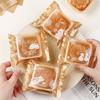 100Pcs Food Grade Clear Moon Cake Bags Good Sealing Package Vintage Plastic Moon Cake Bags Mid-Autumn Festival Favor