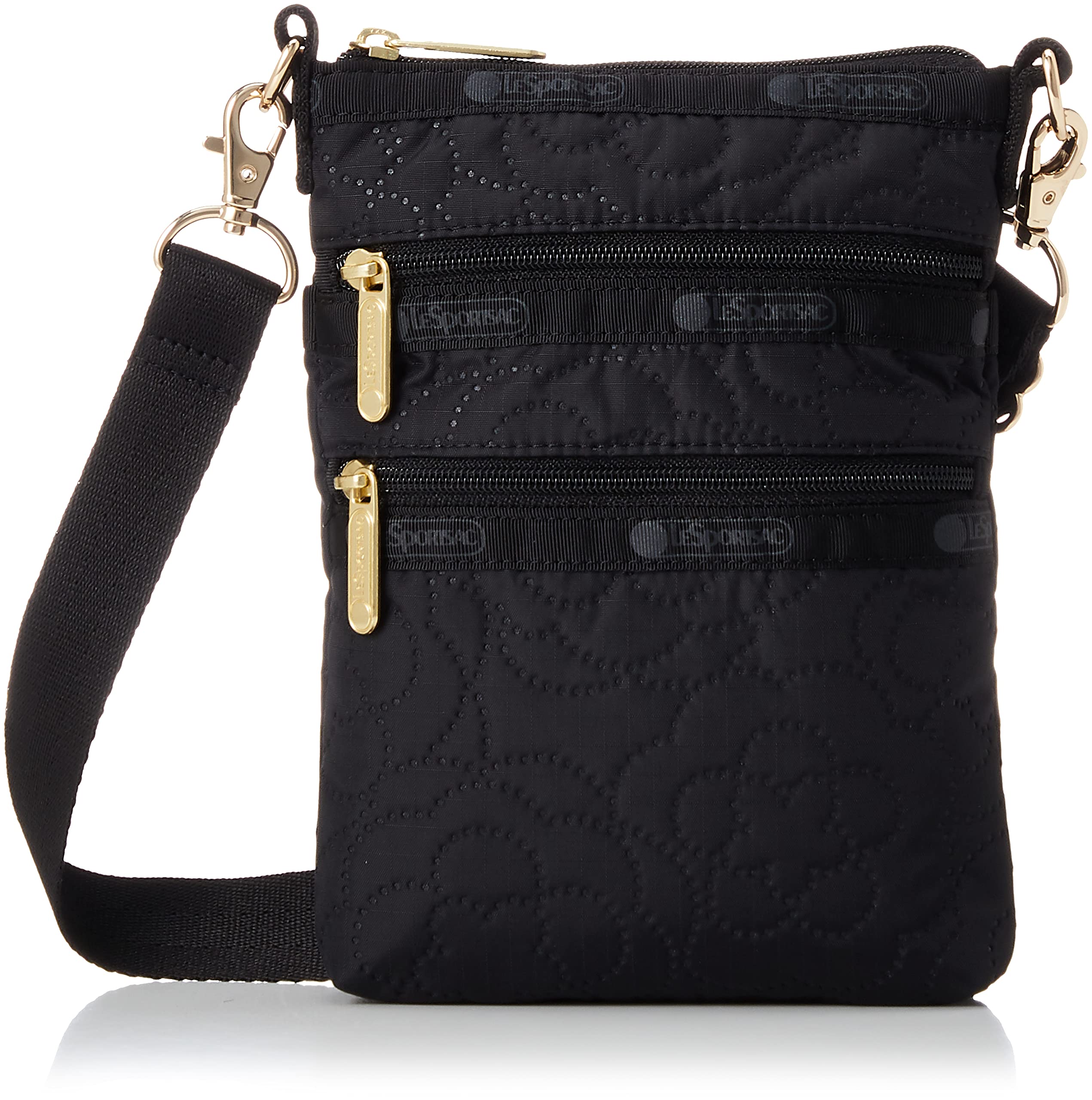 

Official Shoulder Bag 3 ZIP Puffy Blossoms [LeSportsac] CROSSBODY/4007 Women s