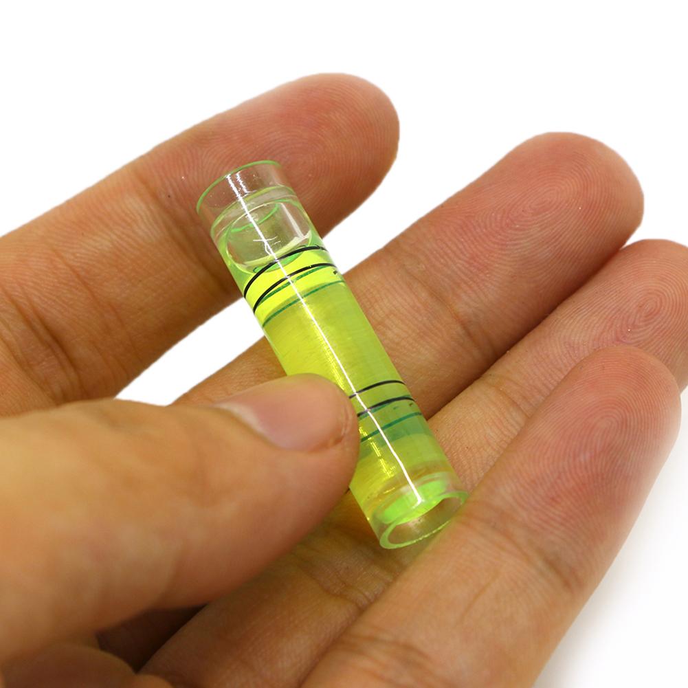 100 szt. Wysokiej Dokładności Libella Rurkowa Bąbelkowa dla Profesjonalnego Narzędzia Pomiarowego 40mm