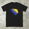 Vintage T Shirt Summer Bosnia And Herzegovina Flag Novelty Tshirts Cotton Tee Shirt For Unisex Y2k Classic Lshort Sleeve Top Tees