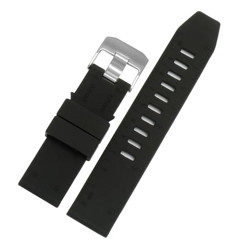 23mm Luminox Minox8831.KM Silicone Watch Strap with Scale Pattern
