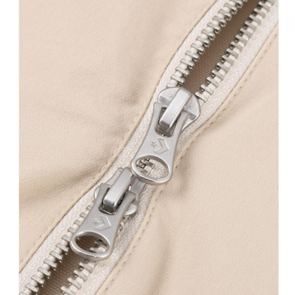 Converse Unisex Glossy Jacket Classic Ecru Overfit Jumper Uck082 W9f