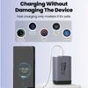 USB A+C Phone Charger Adapter Multi Ports Quick Charge Adapter for Huawei/Xiaomi/Samsung