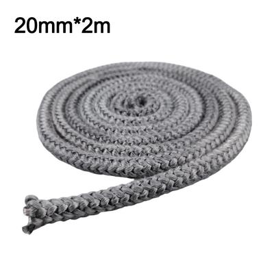 Easy Install Fiberglass Sealing Rope for Wood Stoves and Fireplaces Provides High Temperature Resistance and Airtight Seal