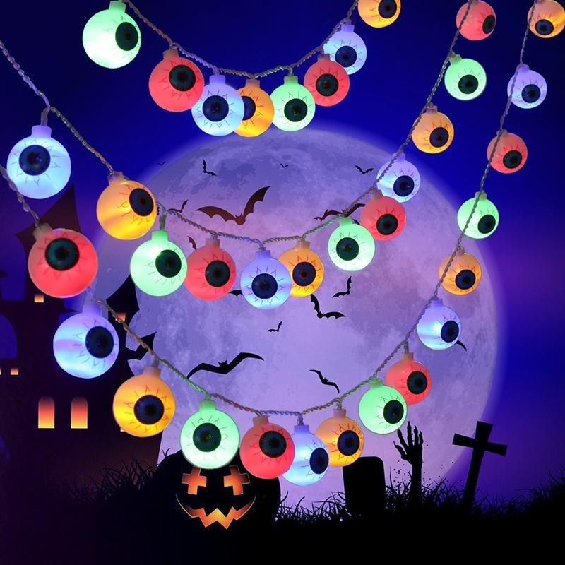 Halloween Scary Eyeball Atmosphere Decoration Lights