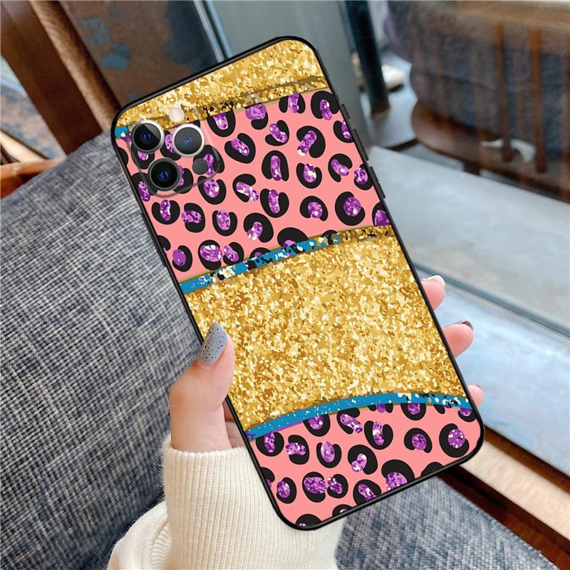 Leopard Print Phone Case For iPhone 17 Pro Max 17Pro 17 Air Silicone Cover Capa