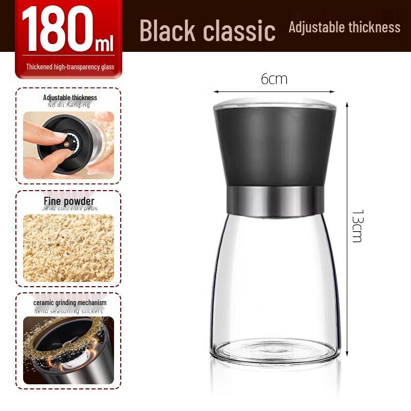 Stainless Steel Manual Pepper Grinder