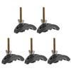 Industrielles Bogen-Druckplatten-Set Langlebige CNC-Fräsdruckplatte für T-Nuten-Tisch Metall & Kunststoff