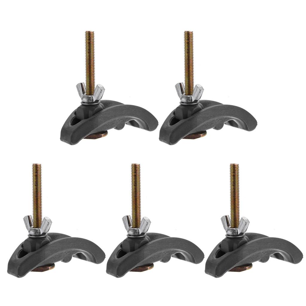 Industrielles Bogen-Druckplatten-Set Langlebige CNC-Fräsdruckplatte für T-Nuten-Tisch Metall & Kunststoff