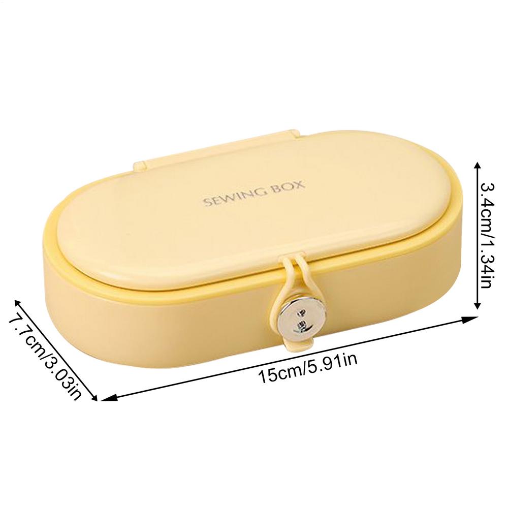 Hand Sewing Kit With Storage Box 21 Pieces Portable Accessories Sewing Kit Box For Travel Men Women Youth Mom Grandma Wife