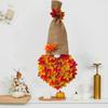 Artificial Maple Leaf Garland Long Hat Halloween Door Hanging Decoration  Autumn