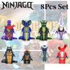 Hot Selling Ninja Series Building Blocks Toy A025-032 Diy Plastic Construction Export Type