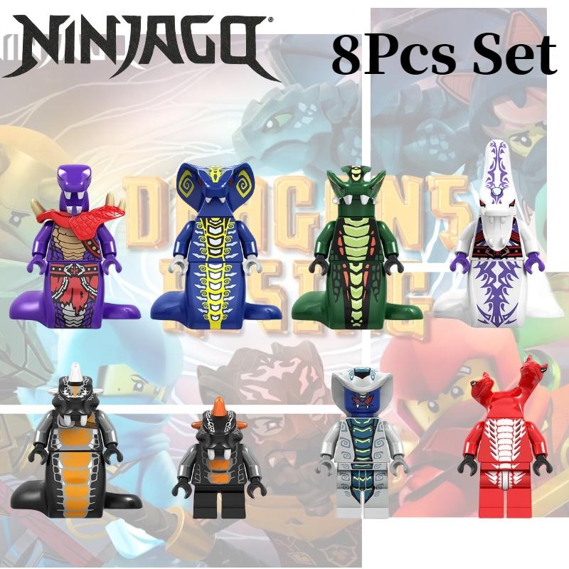 Hot Selling Ninja Series Building Blocks Toy A025-032 Diy Plastic Construction Export Type