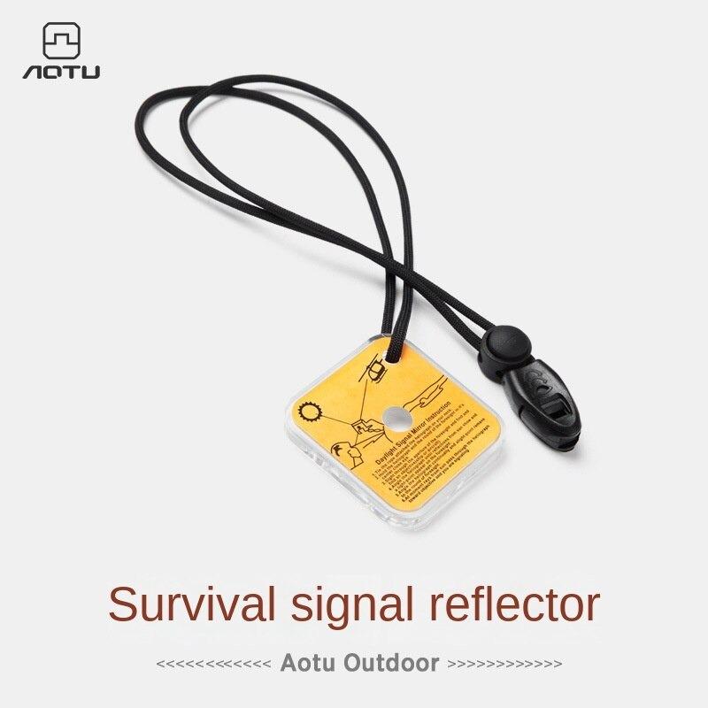 

Наружное сигнальное зеркало на ремешке, пластиковое зеркало для выживания Umiak, уличный отражатель