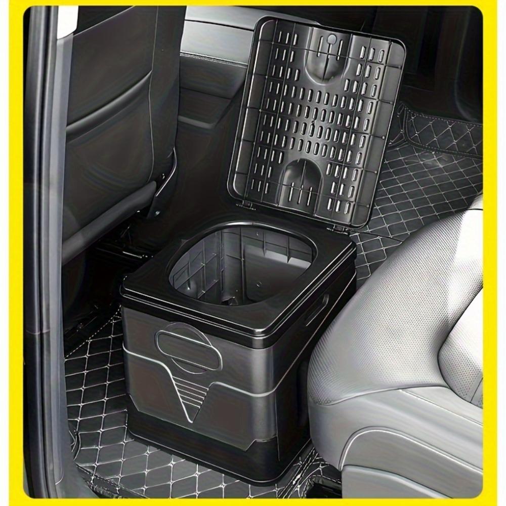 Car Folding Toilet, Portable Car Mounted Toilet, Outdoor Camping Trip, Urinal, Emergency Device On Car, Mobile Toilet