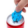 6pcs with Hole Can Opener Multicolor Plastic Drink Opener Reusable Beverage Drink Opener  Home Bar