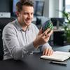 3D Printed Twisting Egg Toy Stress Relief Spiral Egg Toy Articulated Rotating Egg Fidget Spinner Desk Toy Easter Basket Stuffers Party