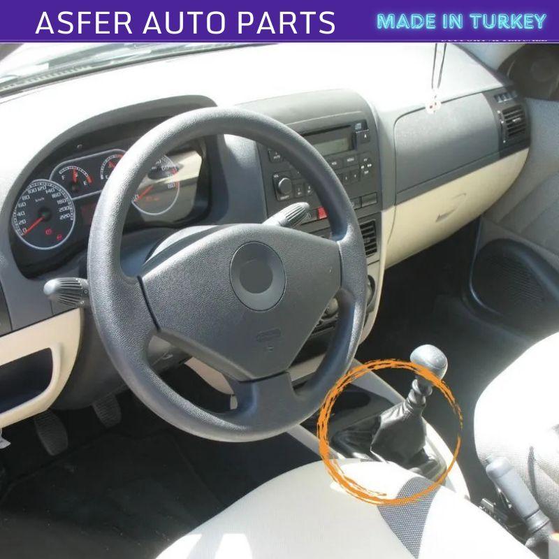 Gear Shift Knob and Boot Set 2pcs For Fiat Albea Palio OEM 735318915 735366066 735296159