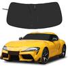 Windshield Sunshade Fit for Toyota Supra GR A90 A91 MK5 2019-2026, Folding Car Sun Shade for Front Window, Auto Sun Protection Visors Blocks UV Rays