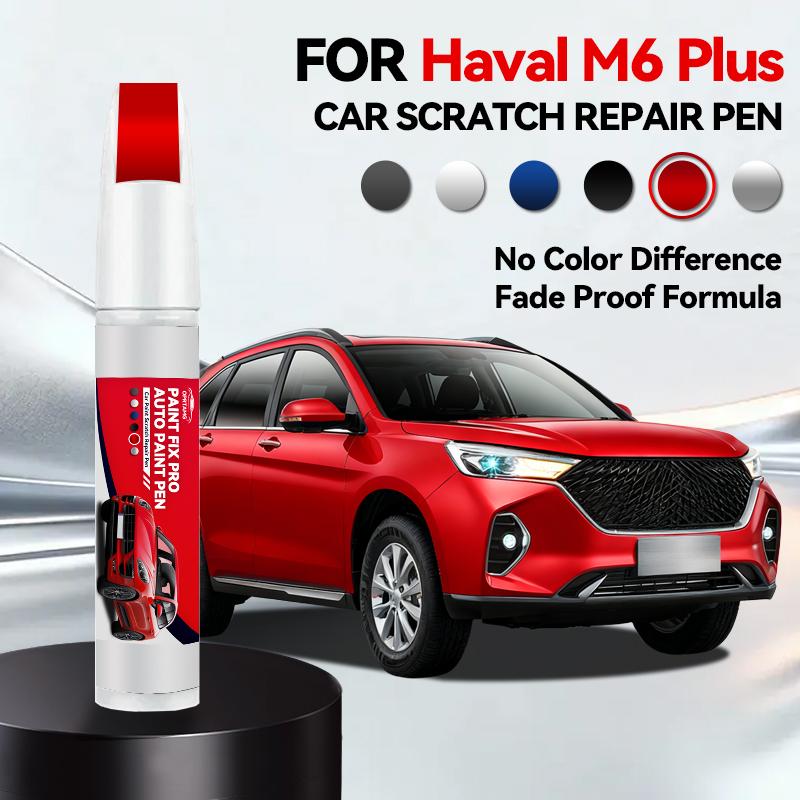 Fahrzeug zur exklusiven Nutzung Für Haval M6 Plus 1990-2026 Lackreparaturstift Ausbesserungsstift Kratzerentferner DIY Autozubehör Schwarz Weiß