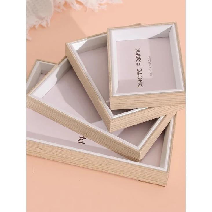 Wooden Picture Frame Modern Desktop Art Decoration Picture Frame