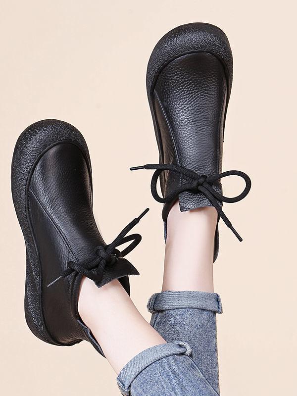 Retro thick-soled Martin boots women's soft-soled round-headed ugly cute single boots 2025 autumn new versatile casual mother short boots