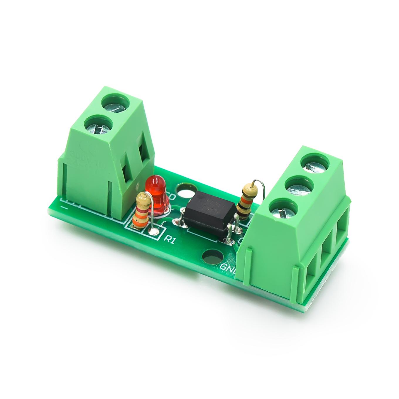 

1PCS 1 optical coupling isolation module /EL817/PC817/ photoelectric isolator/optical coupler/coke guide rail bracket