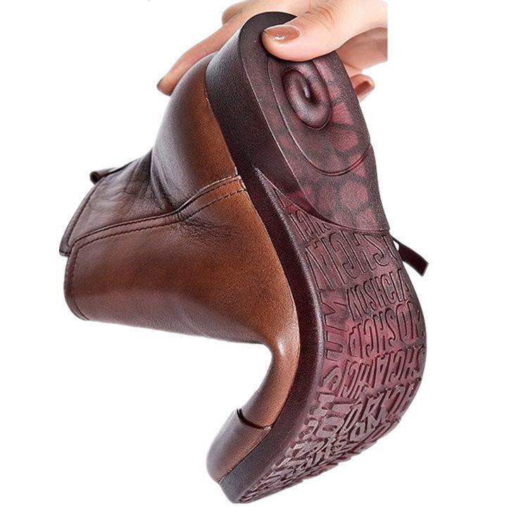 Europäische und amerikanische Mutter-Schuhe Stiefeletten 2025 Herbst und Winter Martin-Stiefel Samt weich besohlt Einzelstiefel Lederstiefel Damenschuhe niedrig