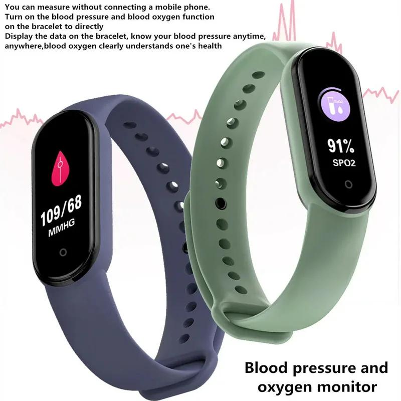 Smart Band Watch Movement Step Count Bluetooth Synchronous Phone Information Waterwroof Smartwatch For Men Women Student