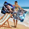Soul Calibur Print Beach Towel, Large Soft Quick Dry Towel for Beach Camping Swimming
