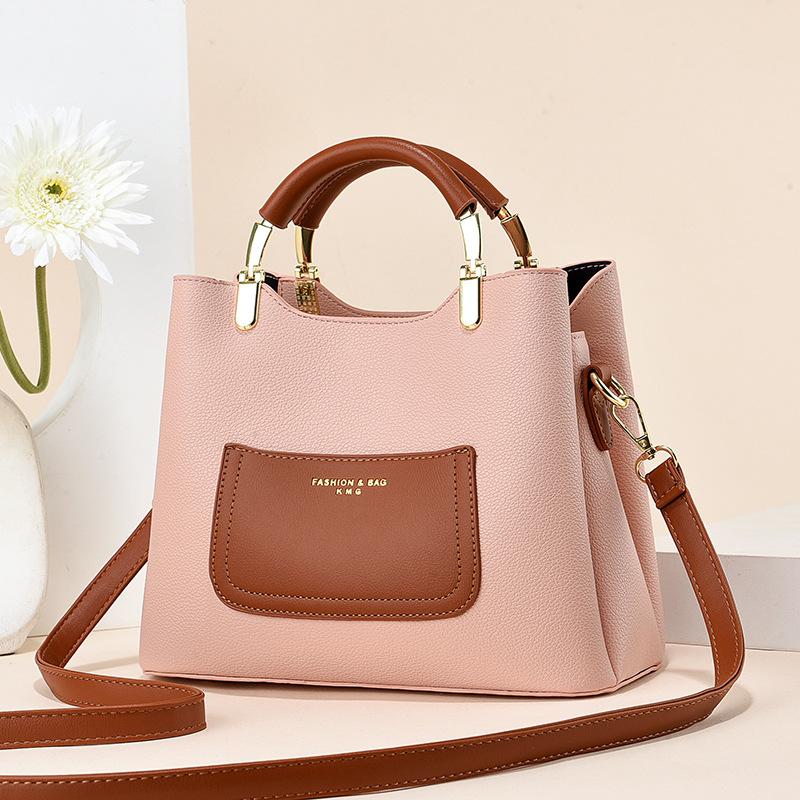 

Новая модная женская сумка в корейском стиле из качественной кожи, женская сумка через плечо на молнии, сумки через плечо