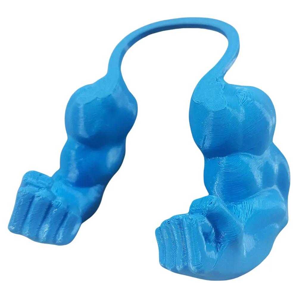 Cat Muscle Arm 3D Printing Neck Arm with Muscle Pet Superhero Cosplay Costume Accessories for Halloween Party Cats Lovers Gifts