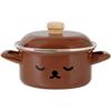 Fuji Horo Boris Face 15cm Casserole Pot (MFB-15W)