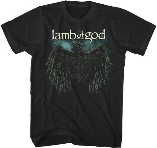 Lamb of God - Lamb of God - Crow Logo T-Shirt - Medium Black TS4411LAMA2 [New ] XXL