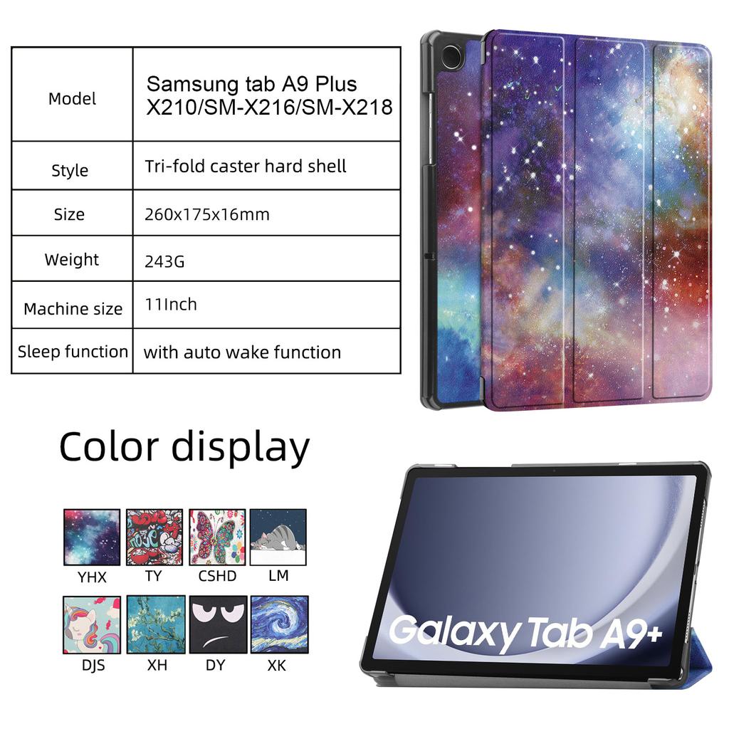 Vhodné pro pouzdro na tablet Samsung Galaxy Tab A9 Plus 2023