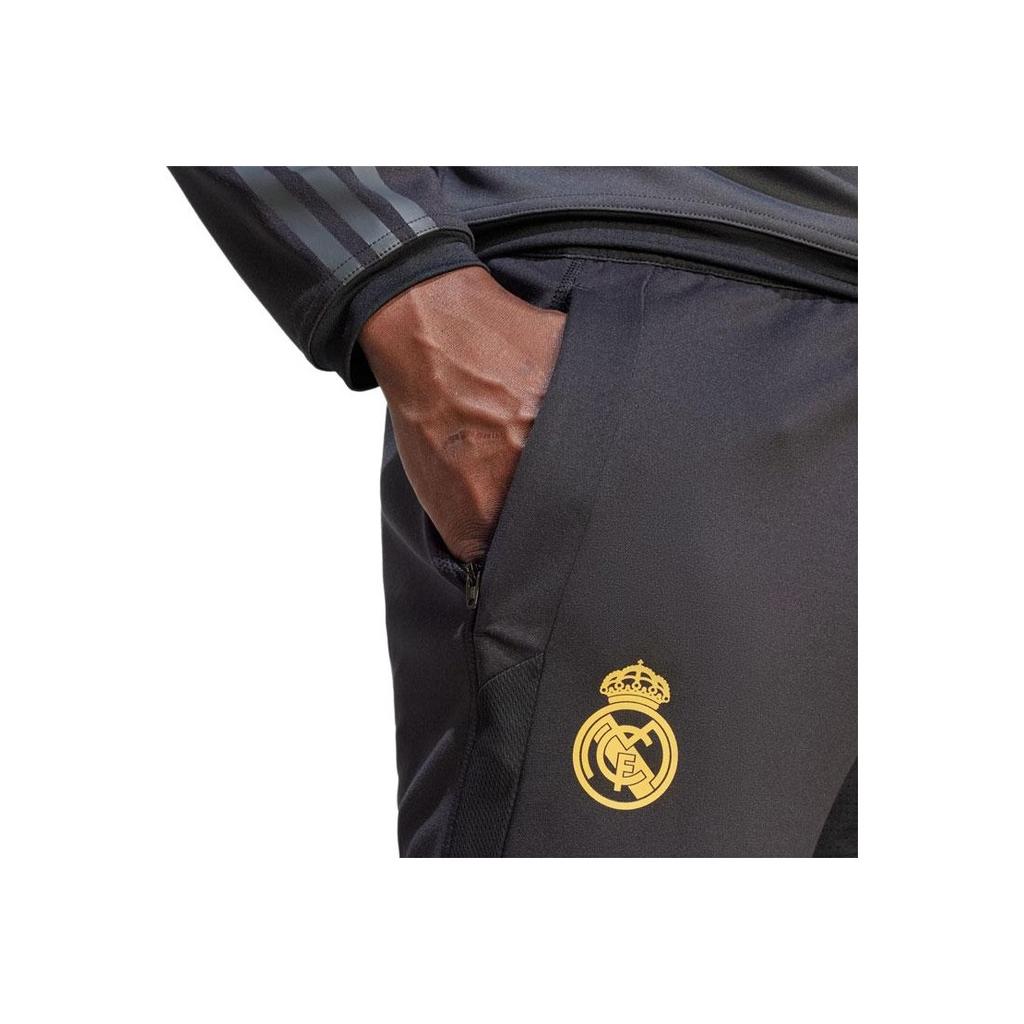 Adidas Real Madrid Tiro 23 Pantaloni de antrenament slim-fit tricot bărbați Pantaloni negru IB0041