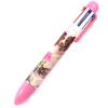 Cleo & Frank [A3346] - 6-color Pen 'Cleo & Frank' Pink - 14 Cm