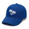 Embroidered Palm Tree Baseball Cap Adjustable Back Strap Unisex Casual Outdoor Sports Hat Durable Material Lightweight Design